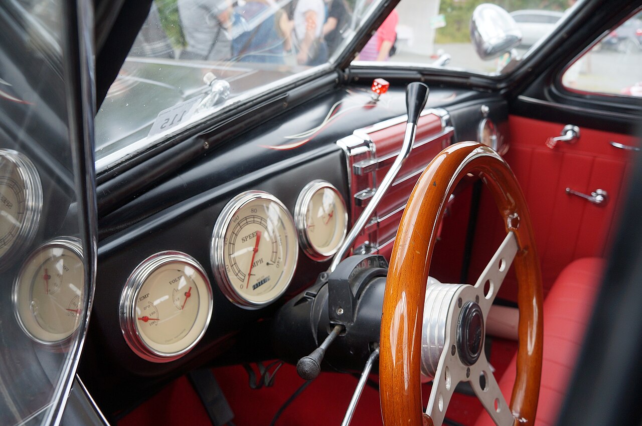 tableau de bord voiture